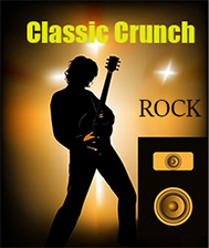Classic crunch rock electric guitar and matching bass loops